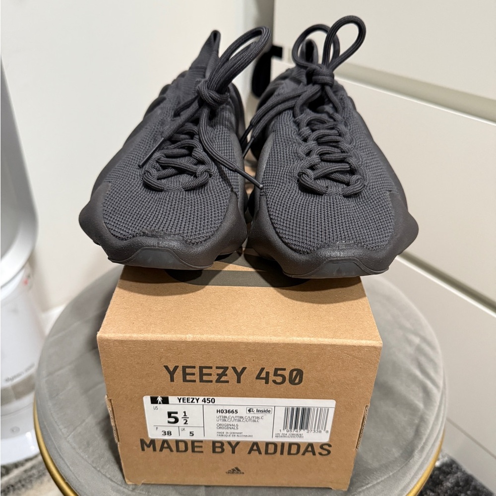 Adidas Yeezy 450 Black Sneakers